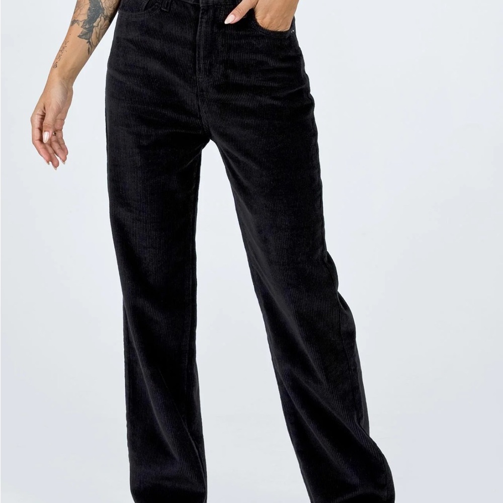 Princess Polly Kalinda Jean in Black Corduroy